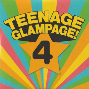 4CD/Box Set Various: Teenage Glampage! (80 Glambusters Rockers, Shockers And Teenyboppers From The 70's!) 437849