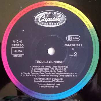 LP Various: Tequila Sunrise - Original Motion Picture Soundtrack 653791