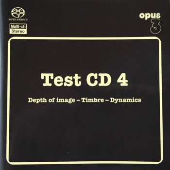 Album Various: Test CD 4 - Depth Of Image - Timbre - Dynamics