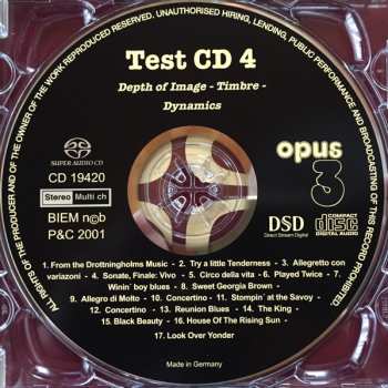 SACD Various: Test CD 4 - Depth Of Image - Timbre - Dynamics 454911