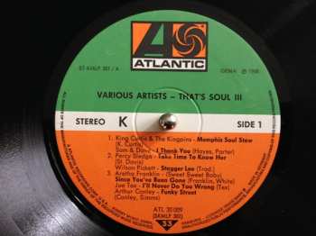 LP Various: That's Soul 3 543466