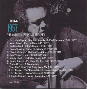 8CD/Box Set Various: The 100 Best Jazz Tunes Of The 1950's 573554