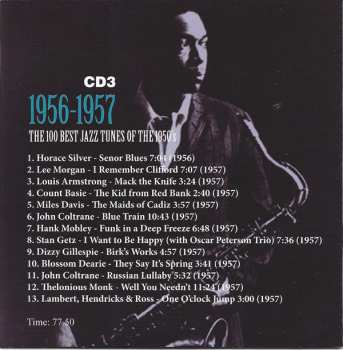 8CD/Box Set Various: The 100 Best Jazz Tunes Of The 1950's 573554