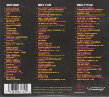 3CD Various: The 80s Love Album (The Greatest Love Songs From The Amazing '80s) 566543