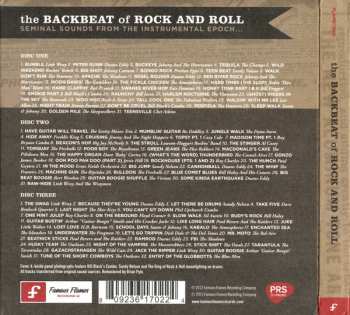 3CD Various: The Backbeat Of Rock And Roll (Seminal Sounds From The Instrumental Epoch...) 501029