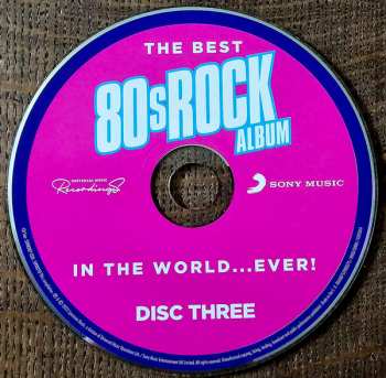 3CD Various: The Best 80s Rock Album - In The World...Ever! 563422