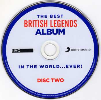 3CD Various: The Best British Legends Album in the World... Ever! DIGI 609155