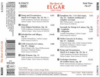 CD Various: The Best Of Elgar 526262