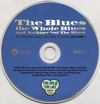 3CD Various: The Blues The Whole Blues And Nothing But The Blues : 42 Blockbustin' Blues Tracks Volume 1 564119