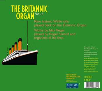 2CD Various: The Britannic Organ Vol. 8: Max Reger 450444