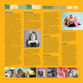 LP Various: The Girls Want The Boys! Sweden's Beat Girls 1966-1970 CLR 61233