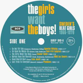 LP Various: The Girls Want The Boys! Sweden's Beat Girls 1966-1970 CLR 61233