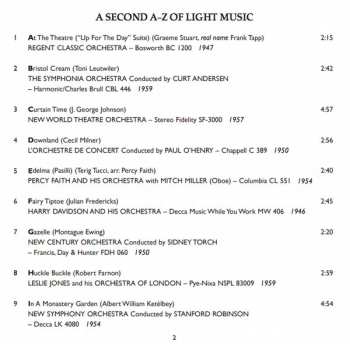 CD Various: The Golden Age Of Light Music: A Second A-Z Of Light Music 231825