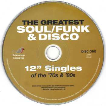 4CD/Box Set Various: The Greatest Soul/Funk & Disco 12" Singles Of The '70s & '80s 586588