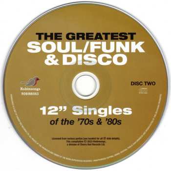 4CD/Box Set Various: The Greatest Soul/Funk & Disco 12" Singles Of The '70s & '80s 586588