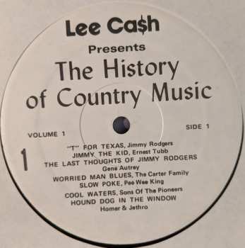 LP Various: The History Of Country Music - Volume 1 603692