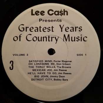 LP Various: The History Of Country Music - Volume 3 603703