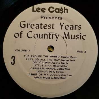 LP Various: The History Of Country Music - Volume 3 603703