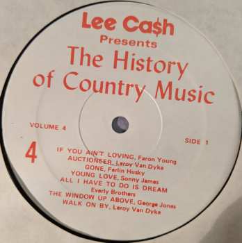 LP Various: The History Of Country Music - Volume 4 CLR 603719