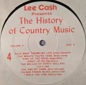 LP Various: The History Of Country Music - Volume 4 CLR 603719