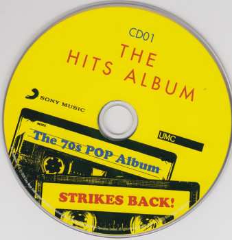 4CD Various: The Hits Album The 70s Pop Album Strikes Back! 120754