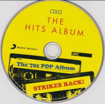 4CD Various: The Hits Album The 70s Pop Album Strikes Back! 120754