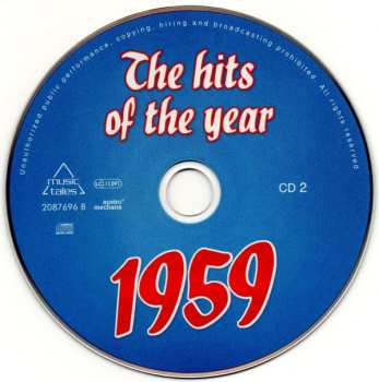 2CD Various: The Hits Of The Year 1959 557722