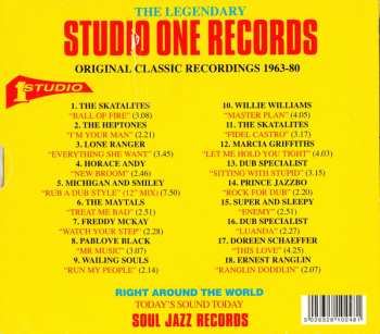 CD Various: The Legendary Studio One Records (Original Classic Recordings 1963-1980) 559958