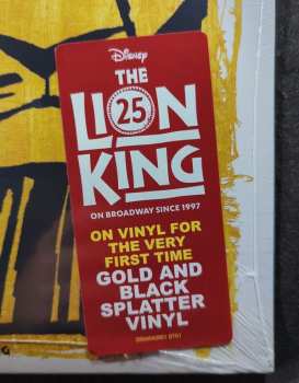 2LP Various: The Lion King - Original Broadway Cast Recording CLR | LTD 565704