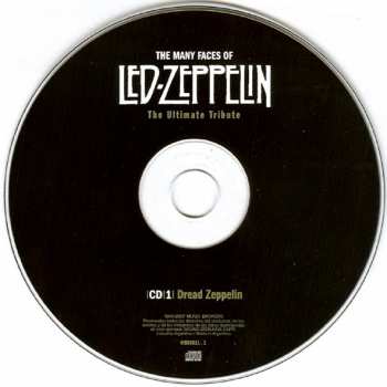 3CD Various: The Many Faces Of Led Zeppelin. The Ultimate Tribute. 22793