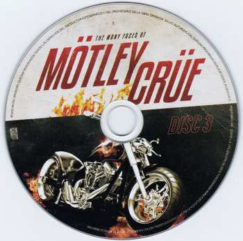 3CD Various: The Many Faces of Mötley Crüe - A Journey Through The Inner World Of Mötley Crüe 98039