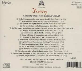 CD Various: Nativity (Christmas Music from Georgian England) 551981