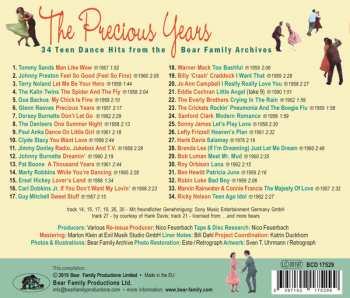 CD Various: The Precious Years (34 Teen Dance Hits From The Bear Family Archives) 296588