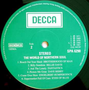 LP Various: The World Of Northern Soul 604918