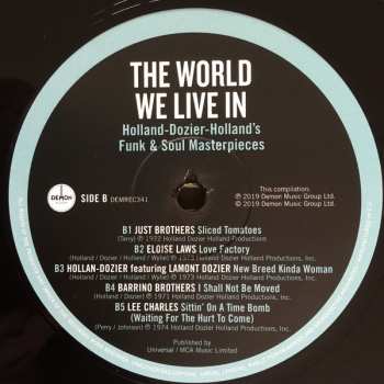 2LP Various: The World We Live In | Holland-Dozier-Holland's Funk & Soul Masterpieces 60279