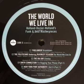 2LP Various: The World We Live In | Holland-Dozier-Holland's Funk & Soul Masterpieces 60279