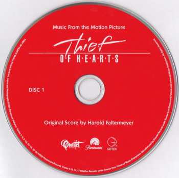 2CD Various: Thief Of Hearts (Music From The Motion Picture) LTD 577477