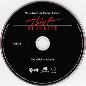 2CD Various: Thief Of Hearts (Music From The Motion Picture) LTD 577477