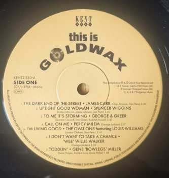 2LP Various: This Is Goldwax 1964-1968 618728