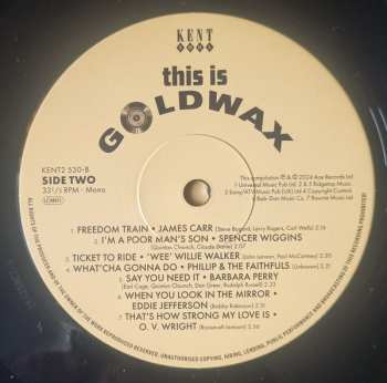 2LP Various: This Is Goldwax 1964-1968 618728