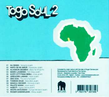 CD Various: Togo Soul 2 DIGI 640993