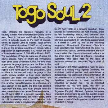 CD Various: Togo Soul 2 DIGI 640993