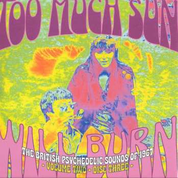 3CD/Box Set Various: Too Much Sun Will Burn (The British Psychedelic Sounds of 1967 Volume 2) 586488