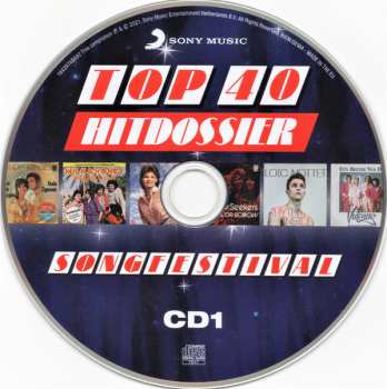 3CD Various: Top 40 Hitdossier Songfestival 186039