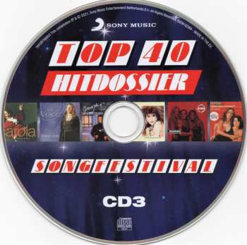 3CD Various: Top 40 Hitdossier Songfestival 186039