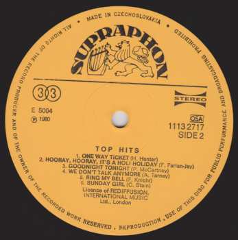 LP Various: Top Hits 648750