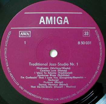 LP Various: Traditional Jazz-Studio Nr. 1 502530