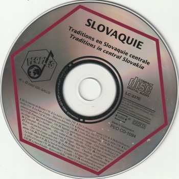 CD Various: Traditions En Slovaquie Centrale - Traditions In Central Slovakia  647978