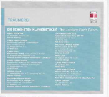 CD Various: Träumerei - Die Schönsten Klavierstücke - The Loveliest Piano Pieces 230099