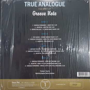 2LP Various: True Analogue (The Best Of Groove Note Records) LTD | NUM 582298